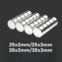 25x2/25x3/30x2/30x3mm – Kühlschrankmagnet, geeignet für die Aufbewahrung in der Küche, Whiteboards, Büros usw. Heimwerker, wissenschaftliche Experimente