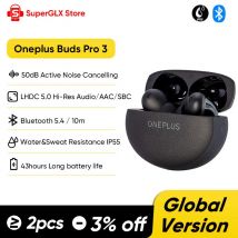 2024 nueva versión Global Oneplus Buds Pro 3 TWS auricular Bluetooth 50dB cancelación activa de