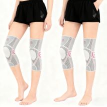 Professional Knee Support Compression Knee Sleeve Anti Slip Silicone Knee Braces for Knee Pain Meniscus Tear