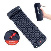 Outdoor Camping nadmuchiwany materac do spania podkładka z poduszkami ultralekka mata powietrzna