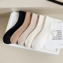 Frauen Crew Socken Hohe Qualität Frühjahr Neue Japanischen Stil Atmungsaktive Casual Kurze Socken Für Frauen Damen Plain Socken Dünne