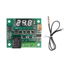 W1209 DC 24V NTC Wärme Kühlen Digital Thermostat Temperatur Controller LED Miniatur Thermostat Temperatur Control Switch Panel