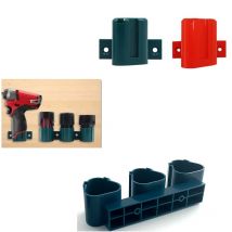 Für Makita Für Milwaukee/Bosch 10,8/12 V Batterie Halter Werkzeug Halter Dock Montieren Batterie Halter Wand Montiert Werkzeug lagerung Organisieren