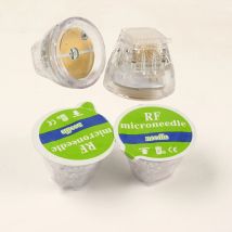 1/50 Stück grün isolierte RF-Microneedling-Kartusche für Fractional RF Microneedle Machine Zubehör vergoldet 10/25/64 Pin Nano