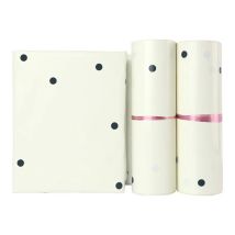 Bainfe Poly Clothing Shipping Delivey Bag 50Pcs Express Self Seal Party Gifts Storage Bags White Dot Ecommerce Logistics Bags
