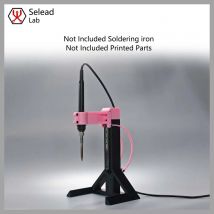 Seleadlab inserto Hot Melt in ottone zigrinato inserto termico pressa Kit fai da te strumento di inserimento termico per stampante 3D in plastica saldatore