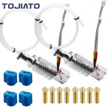 E3D V5 Vyper Hotend 24V Hotend Set für ANYCUBIC Vyper FDM 3D-Drucker 1,75 mm zum Füttern von 3D-Drucker-Extruder und Düssocken