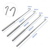 Gancio uterino ovirectomia animale Spay Snook cani gatti strumenti ortopedici veterinari 1 pz