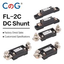 CG FL-2C 10A 15A 20A 30A 50A 75A 100A 75mV Digital Voltage DC Shunt Analog Ammeter Current Meter Shunt Resistor With Base