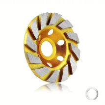 4-calowa diamentowa tarcza szlifierska do betonu Turbo 12-segmentowa wytrzymała tarcza szlifierska do szlifierki kątowej