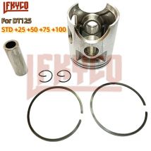 Motorrad-Motorteile, Kolbenringsatz, Stift 16 mm, 56 mm, 56,25 mm, 56,50 mm, 56,75 mm, 57 mm, für Yamaha DT125 DT 125 DT125R DT125X DT125RE