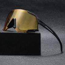Trendige Herrenbrille mit großem Rahmen, Nachtsicht, gelbe Gläser, Persönlichkeit, einzigartige Unisex-Brille