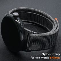 Trail Loop Nylonarmband für Google Pixel Watch 3 45 mm Unisex-Sportarmband für Pixel Watch 3 Armband Armband ersetztes Zubehör