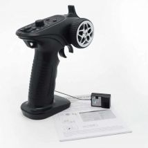 GA-4H-TX 4-Kanal 2,4GHz Fernbedienung Digitales Funksystem Sender mit Empfänger für 1/8 1/10 1/16 1/32 RC Auto Boot Modell