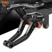 Fit For KTM 790 Duke 2018-2022 Short Brake Clutch Levers Motorcycle Short Adjustable Lever CNC Aluminum Handlebar