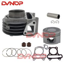 Motorrad 47mm Zylinder Kolben 13mm Pin Ring Dichtung Set Für GY6-80 GY6 80 80cc 139QMA 139QMB Motor
