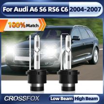 Super Helle D2S Xenon Lampe Lampen 35W 20000LM HID Scheinwerfer 6000K Weiß Auto Lichter Für Audi A6 S6 RS6 C6 2004 2005 2006 2007