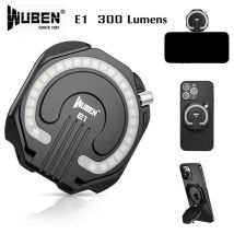 WUBEN E1 Selfie Licht EDC Mini Taschenlampe 300 Lumen Wiederaufladbare Tragbare Füllen Licht Wasserdichte Magnetische Taschenlampe Für Telefon Stehen
