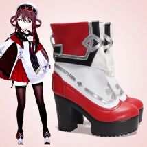 Neues Spiel Genshin Impact Hu Tao Cosplay Stiefel Schuhe Requisiten Halloween Party Rollenspiel Nach Maß