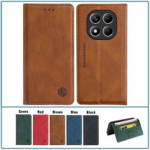 Flip Case für Redmi Note 15 Handyhülle Leder Etui Redmi Note 15 Pro Hülle Xiaomi Hülle für Redmi Note 15 Pro Plus 5G Pro+ Holster