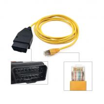 ESYS ENET Cavo Cavo di interfaccia con testa di cristallo adatto per Bmw Brush Hidden OBD Diagnostica per auto Aggiorna dati nascosti Diagnostica OBD