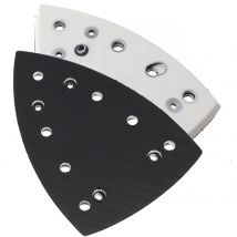 2pcs Sanding Pads 148x98mm Dust-Free Sanding Pad Triangular Backup Plate For DTS 400 REQ PolishingPower Tools Parts