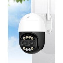 BESDER 4K 8MP 8x Hybrid Zoom Dual Lens PTZ IP Camera WiFi Human Detection 4MP Audio Security Video Surveillance