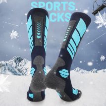 GTUBIKE Winter Erwachsene Thermische Ski Socken Männer Frauen Warme Outdoor Radfahren Snowboarden Sport Thermosocks Camping Wandern Strümpfe