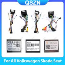 Scatola Canbus per Android Volkswagen Skoda Seat Golf 5/6/Polo/Passat/jetta/Tiguan/Touran Lettore DVD per auto Sollevare VW-RZ-08 Cavo di cablaggio