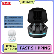ERAZER XT86 Gaming-Kopfhörer, Bluetooth 5.4, kabellose Kopfhörer, Stereo-Kopfhörer mit Mikrofon, niedrige Latenz, GM2-Kopfhörer