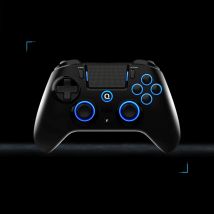 Controller wireless QRD Spark N5 per PS5 PS4 PS3 IOS Android PC Effetto Hall Luci LED a 9 colori