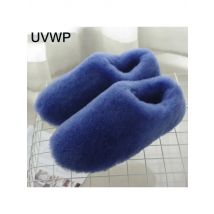 Flip Flops Winter Home Slippers for Women  Natural Fur Warm Wool Home Shoes Indoor Floor Slippers Home Casual Shoes