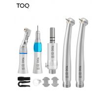 Dental High & Low Speed Handpiece kit Straight Contra Angle Single Water Spary Air Turbine 2/4 Hole   Dentistry Tools Set
