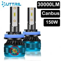 Canbus H4 LED Headlight CSP Chip LED H7 H1 H11 H8 H9 9005 9006 HB3 HB4 150W Fog Light Auto Headlamp 6000K 30000LM 12V