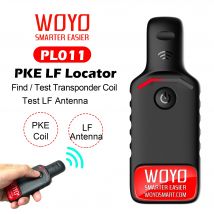 WOYO PL011 Detector de bobina de llave transpondedor localizador PKE LF, herramienta de inspección de antena de baja frecuencia de entrada sin llave automotriz de prueba