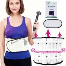 Aufblasbarer Taillengürtel, Traktion, Bauch, Sport, Lendenwirbelsäule, Gelenkschutz, lindert Rückenschmerzen, Lufttraktionshalterung, Unterstützung für Erwachsene
