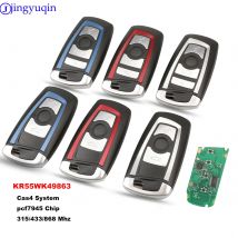 jingyuqin 5ps CAS4 868/315/433mhz Car Remote Smart Key For BMW 1 3 5 7 Series CAS4 System Auto Vehichle Alarm Keyless Fob