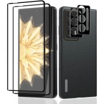 Vetro temperato curvo 3D per Honor Magic V2 Vs V MagicV Magicvs Magicv2 Protezione schermo Copertura completa Obiettivo della fotocamera