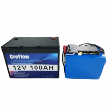 LiFePO4 24V 200Ah Lithium Battery Bluetooth LiFePO4 Battery Pack New Built-in BMS for RV Boats Solar Energy No Tax