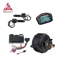 SiAECOSYS QSMOTOR QS165 V2 5000 W 72 V 35 H Hall-Version PMSM Mittelantriebsmotor-Kits mit ND72680-Controller