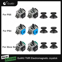 10 Paar GuliKit TMR Joystick für PS4 PS5/PS5 Edge Gamepad für Switch Pro Xbox Series Controller Spielzubehör Ersatz