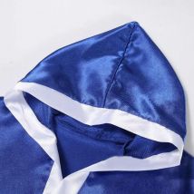 Unisex Uniform Sport Langarm Gürtel Wettbewerb Training Boxen Robe Kickboxen Kleid Trainingsroben