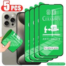 Pellicola ceramica morbida per iPhone 17 Air 16 15 14 12 11 13 Pro Max 7 8 Plus Protezione schermo per iPhone 13 12 Mini X XR XS Non in vetro
