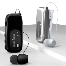 K75 Business Earphones Hands Free Bluetooth V5.4 LCD Display Wireless Earphones for Call and Cycling Noise Reduction Earphones