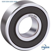 10pcs Bearings 6203 6204 6205 6206 440C C3 High Speed ​​6203RS Ball Bearing for Electric Motors Wheels Bicycles Garden Machinery