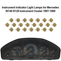 Instrumentenanzeigelampen für Mercedes W140 S320 S420 S500 R129 SL500 SL600 1997–2001 Kombiinstrument