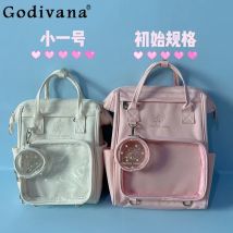 2025 neue tägliche lässige Schmerztasche Original Blazing Mommy Pain Freizeittasche tragbarer Rucksack College hohle transparente Schultasche