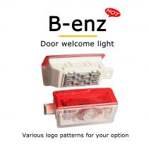 Car HD LED Welcome Lights Fits Me-rce-des B-enz EQA EQC W253 Most Models Original Door Lights Replacement Gobo Projector Light