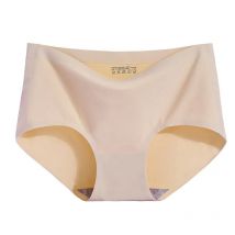 Neue 1Pcs frauen Höschen Nahtlose Unterwäsche Eis Seide Komfortable Sexy Unterhosen Weibliche Mid-taille Slips Wäsche Tanga mädchen