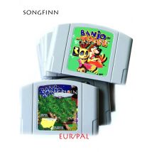 EUR PAL Version Spielkassette für 64-Bit-Videospielkonsole Banjo-Tooie
